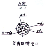 2SK-6P1、2SK-12P1、2SK-20P1、2SK-30P1配氣水分離器外形及安裝尺寸 